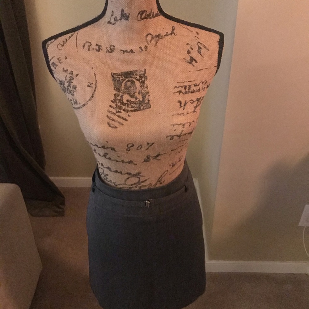 Gray Skirt